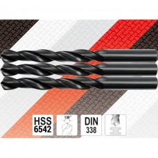 YATO Set 3 bucati burghie pentru metal HSS diametr..